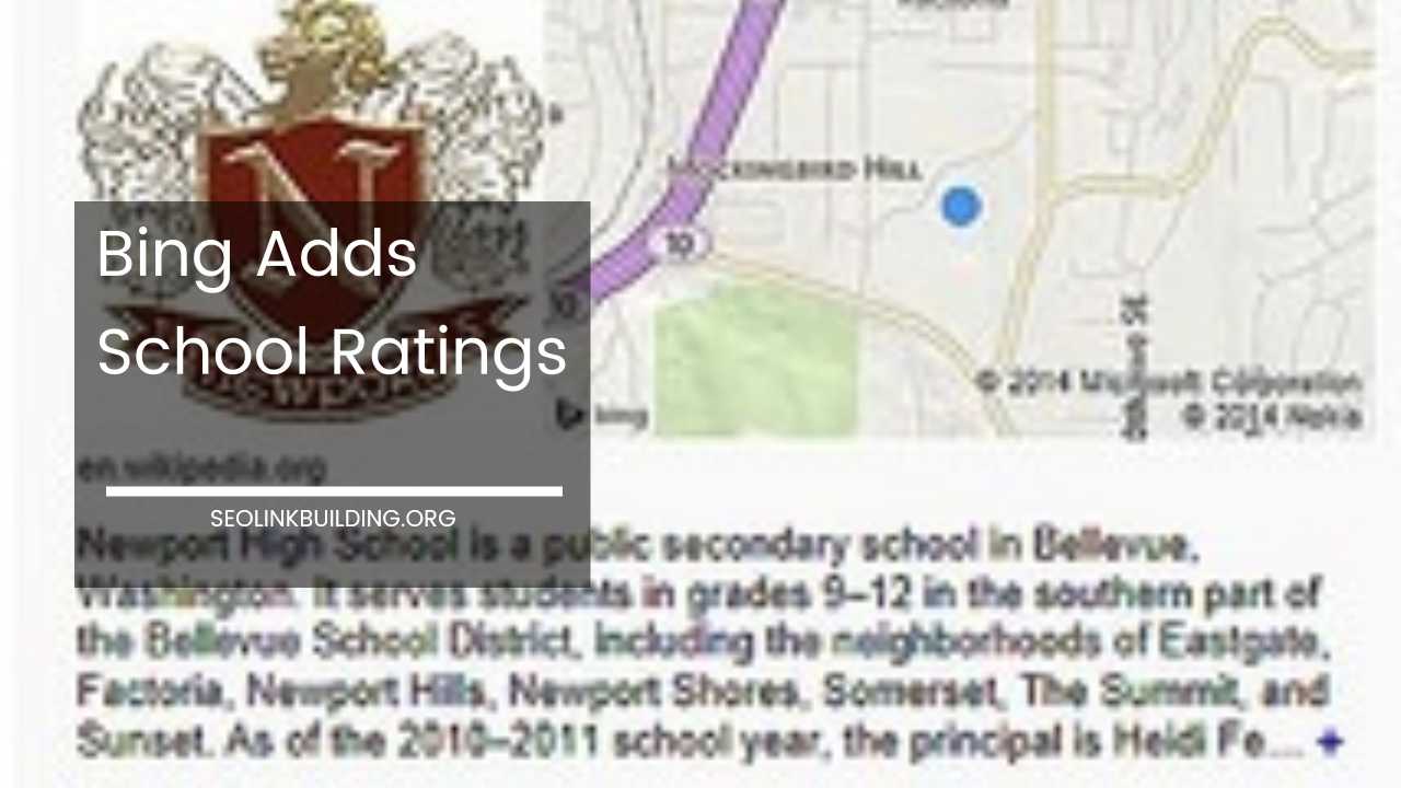 Bing Adds School Ratings