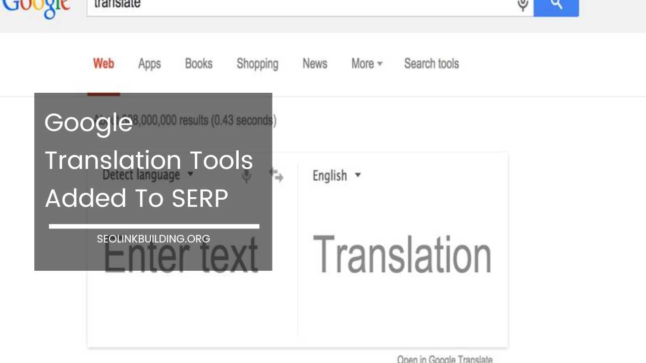 Google Translation Tools