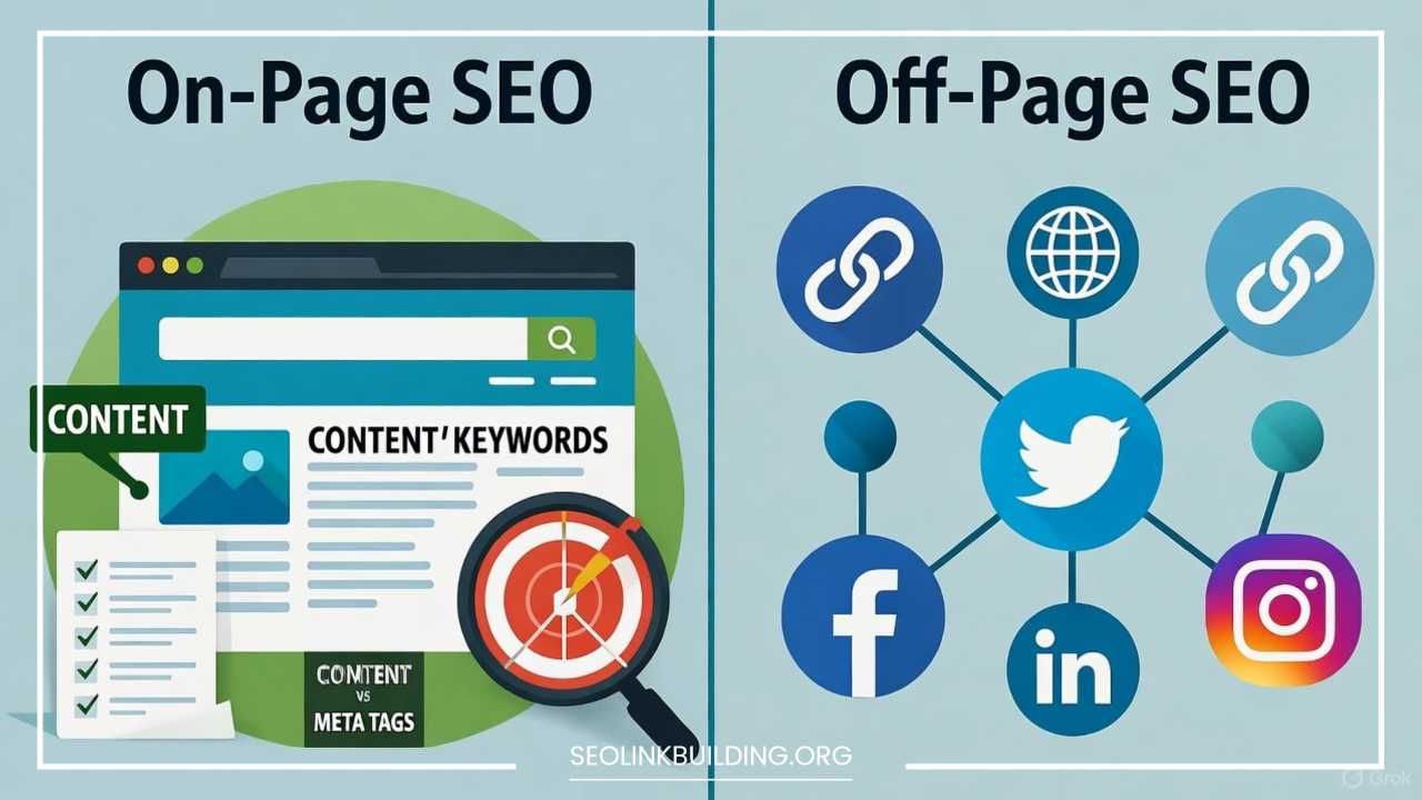 On-Page vs Off-Page SEO